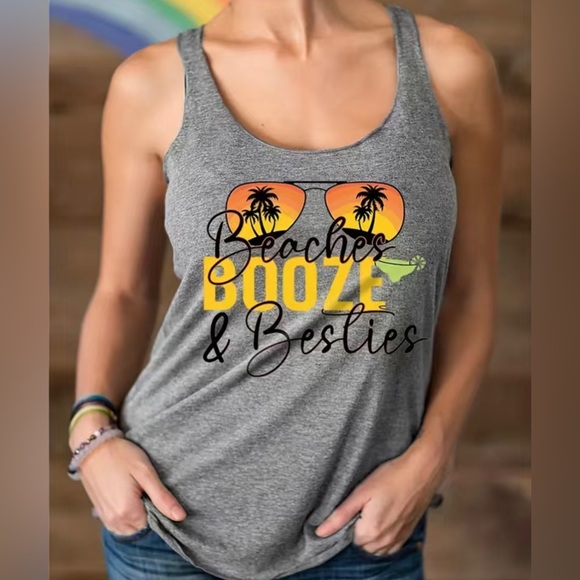 Gray tank top size XXL/14 - Picture 2 of 3